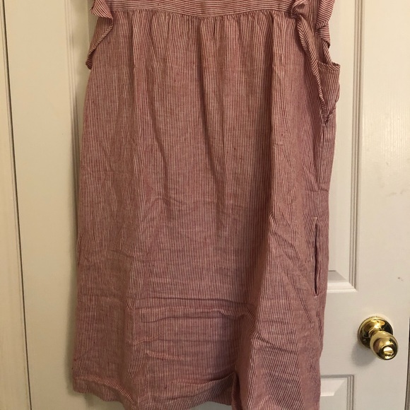 Pinstripe Shift Dress - Picture 3 of 5